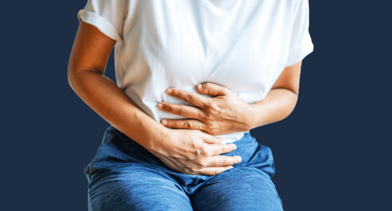 Early and late symptoms of colon cancer, most notably abdominal pain and weight loss