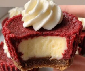 Mini Red Velvet Cheesecakes Recipe