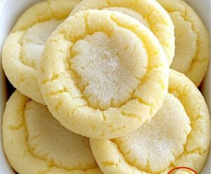 Lemon Sugar Cookies