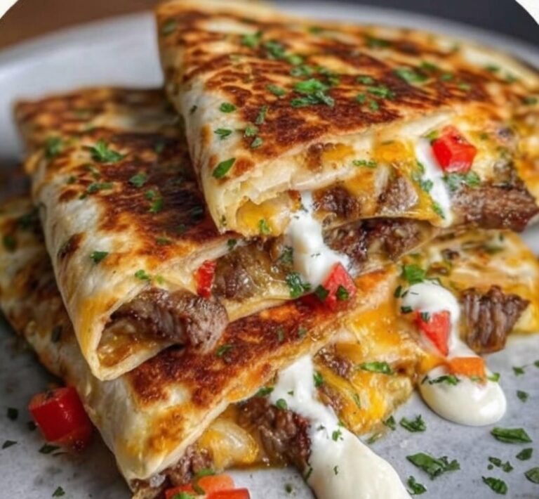 Steak And Cheese Quesadillas