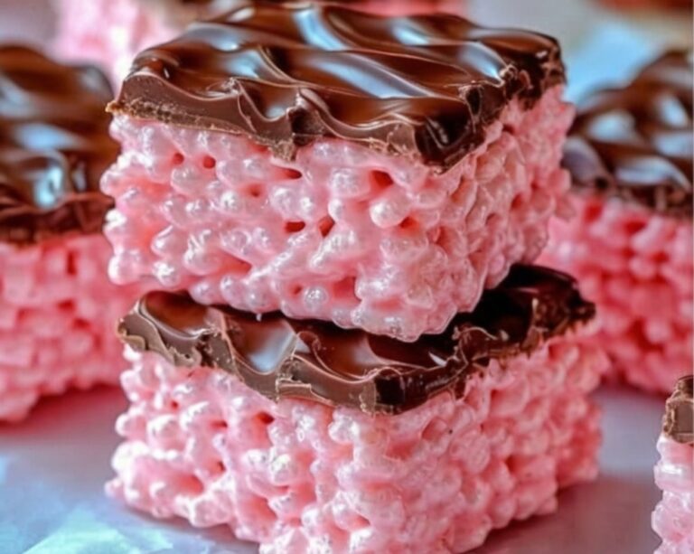Cherry Rice Krispie Treats