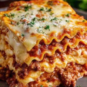 Rich Creamy Lasagna Recipe