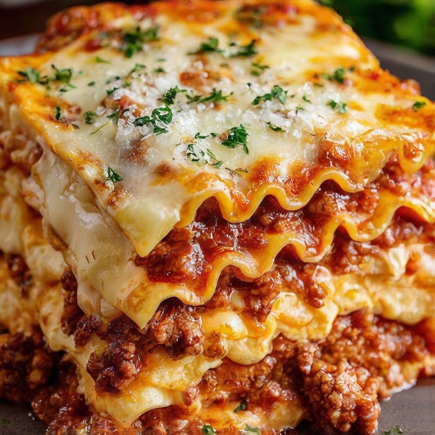 Rich Creamy Lasagna Recipe