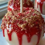 Strawberry Shortcake Candy Apples Recipe