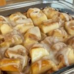 Cinnamon Roll Apple Pie Bake